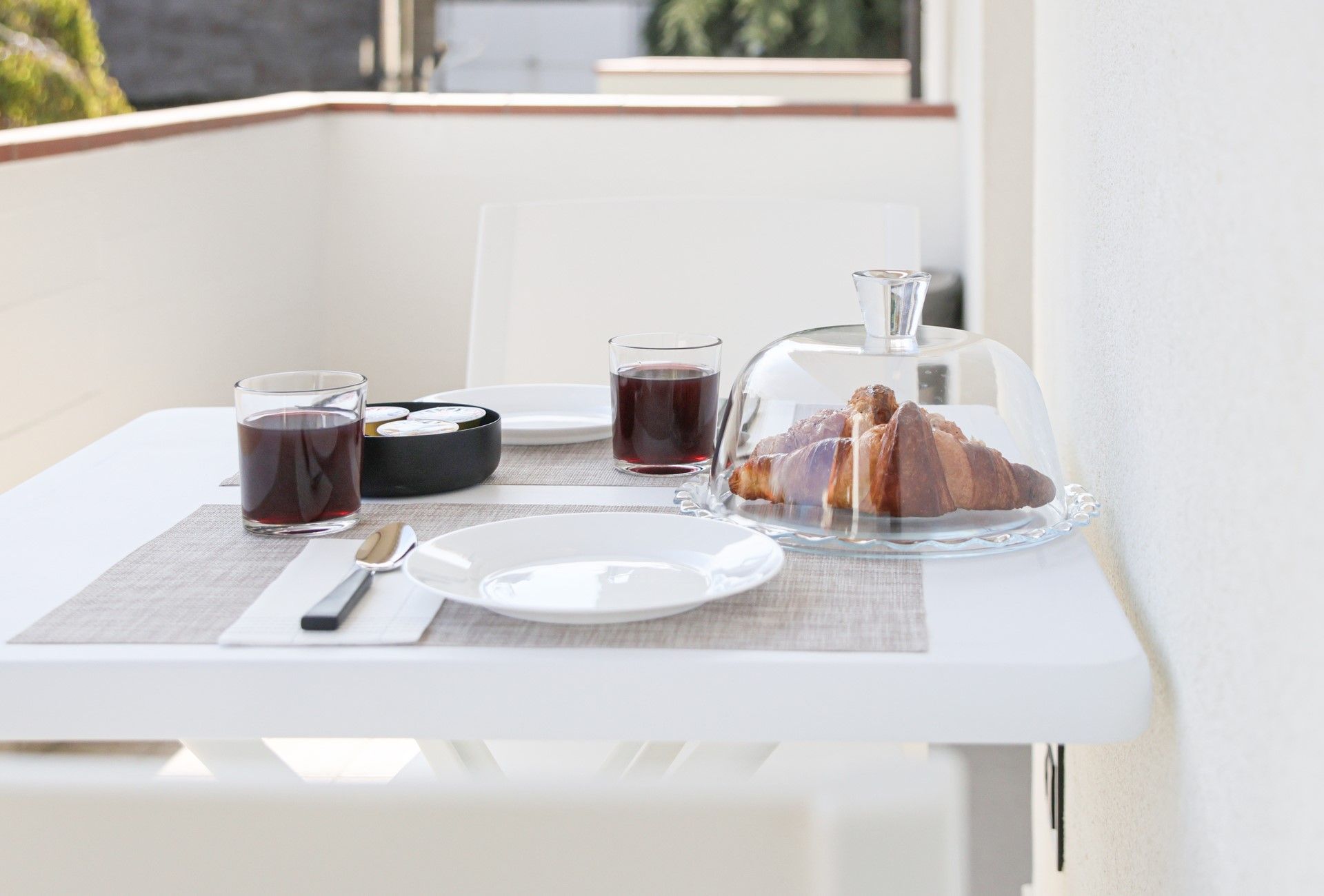 colazione appartamento Luxury Etere di Amamare vicno al mare Giulanova a Teramo in Abruzzo